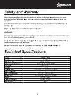 Предварительный просмотр 6 страницы Omcan 44522 Instruction Manual