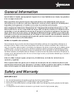 Preview for 4 page of Omcan 44638 Instruction Manual