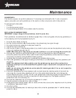 Preview for 9 page of Omcan 44638 Instruction Manual