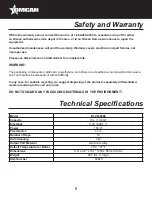 Preview for 5 page of Omcan 44645 Instruction Manual