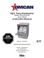 Предварительный просмотр 1 страницы Omcan 45219 Instruction Manual