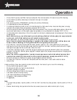 Предварительный просмотр 19 страницы Omcan 45219 Instruction Manual