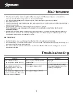 Предварительный просмотр 9 страницы Omcan 45291 Instruction Manual