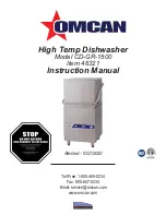 Preview for 1 page of Omcan 46321 Instruction Manual