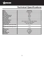 Предварительный просмотр 5 страницы Omcan 46321 Instruction Manual