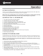 Предварительный просмотр 13 страницы Omcan 46500 Instruction Manual