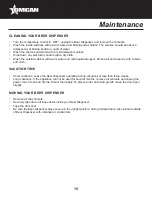 Предварительный просмотр 15 страницы Omcan 46500 Instruction Manual