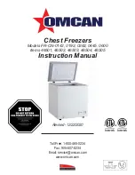 Preview for 1 page of Omcan 46501 Instruction Manual