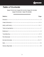 Предварительный просмотр 2 страницы Omcan 46501 Instruction Manual