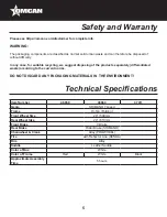 Предварительный просмотр 5 страницы Omcan 46659 Assembly Instructions Manual