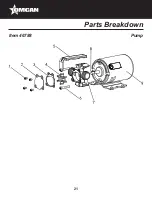 Предварительный просмотр 21 страницы Omcan 46788 Instruction Manual
