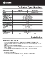 Предварительный просмотр 7 страницы Omcan 46799 Instruction Manual