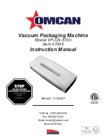 Omcan 47045 Instruction Manual preview