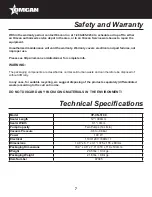 Предварительный просмотр 7 страницы Omcan 47045 Instruction Manual