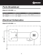 Предварительный просмотр 8 страницы Omcan 47081 Instruction Manual