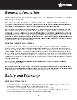 Preview for 4 page of Omcan 47083 Instruction Manual