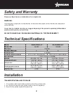 Preview for 8 page of Omcan 47352 Instruction Manual