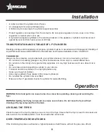 Preview for 9 page of Omcan 47354 Instruction Manual