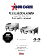 Omcan 47371 Instruction Manual preview