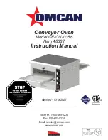 Omcan 48387 Instruction Manual preview