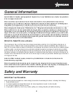 Preview for 4 page of Omcan 48387 Instruction Manual