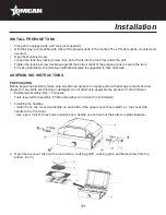 Preview for 11 page of Omcan 49112 Instruction Manual