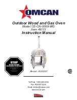 Предварительный просмотр 1 страницы Omcan 49113 Instruction Manual