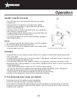 Предварительный просмотр 19 страницы Omcan 49113 Instruction Manual