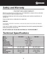 Preview for 6 page of Omcan 49117 Instruction Manual