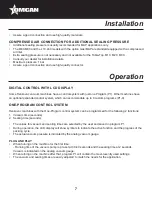 Preview for 7 page of Omcan 59020 Instruction Manual