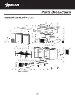 Предварительный просмотр 27 страницы Omcan 59042 Instruction Manual