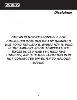 Предварительный просмотр 3 страницы Omcan Aurora DA-CN-0353 Instruction Manual