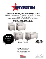 Omcan Aurora PT-CN-0686E-HC Instruction Manual preview