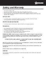 Preview for 6 page of Omcan Aurora PT-CN-0686E-HC Instruction Manual