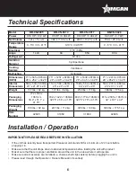 Preview for 6 page of Omcan BB-CN-0005 Instruction Manual