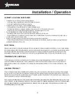 Preview for 7 page of Omcan BB-CN-0005 Instruction Manual