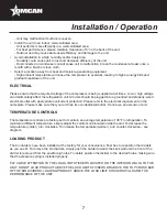 Предварительный просмотр 7 страницы Omcan BB-CN-0014-HC Instruction Manual