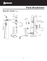 Предварительный просмотр 7 страницы Omcan BL-CN-0001 Instruction Manual