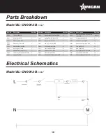 Предварительный просмотр 16 страницы Omcan BL-CN-0002-B Instruction Manual