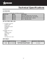 Preview for 7 page of Omcan BL-CN-0559 Instruction Manual