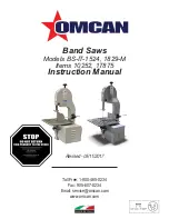 Preview for 1 page of Omcan BS-IT-1524 Instruction Manual