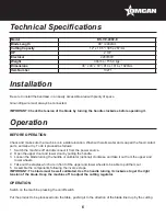 Preview for 6 page of Omcan BS-VE-2489-E Instruction Manual