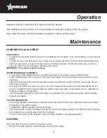 Preview for 7 page of Omcan BS-VE-2489-E Instruction Manual