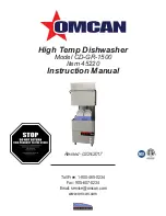 Предварительный просмотр 1 страницы Omcan CD-GR-1500 Instruction Manual