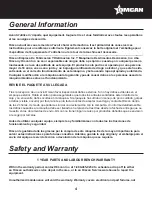 Preview for 4 page of Omcan CE-CN-0002-B Instruction Manual