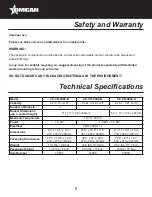 Preview for 5 page of Omcan CE-CN-0002-B Instruction Manual