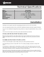 Предварительный просмотр 7 страницы Omcan CE-CN-0004-N Instruction Manual