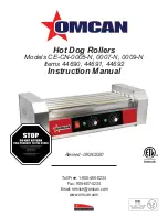 Omcan CE-CN-0005-N Instruction Manual preview