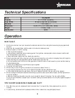 Preview for 6 page of Omcan CE-CN-0005 Instruction Manual