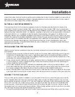 Предварительный просмотр 7 страницы Omcan CE-CN-0011-NG Instruction Manual